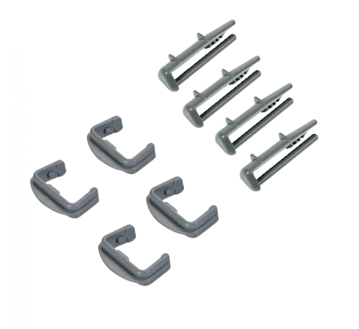 Beko Bulaşık Makinesi Ön Arka Ray Stop Pimi 8'li Set